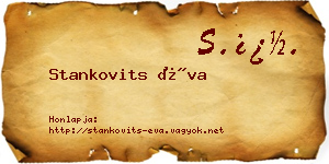 Stankovits Éva névjegykártya